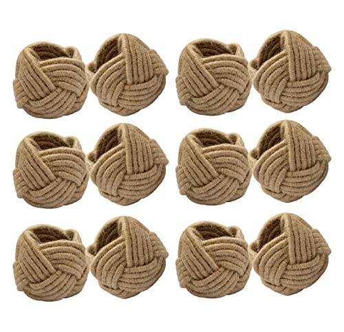COTTON CRAFT Jute-Serviettenringe – Set von 12 – handgefertigte Juteseil-Esstisch-Serviettenhalter – rustikale Ernte, Herbst, Erntedankfest, Urlaub, Weihnachten, festliches Party-Geschenk, Dekoration COTTON CRAFT Jute-Serviettenringe – Set von 12 – handgefertigte Juteseil-Esstisch-Serviettenhalter – rustikale Ernte, Herbst, Erntedankfest, Urlaub, Weihnachten, festliches Party-Geschenk, Dekoration von COTTON CRAFT