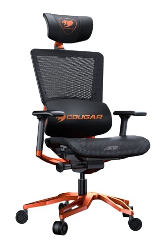COUGAR Gaming Stuhl, schwarz/orange, mittelgroß von COUGAR