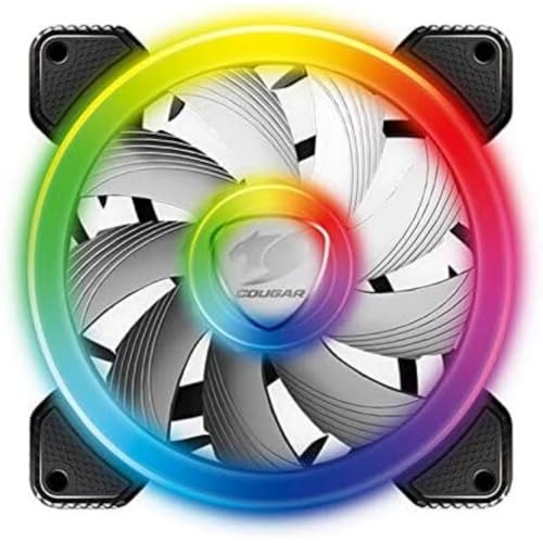 Lüfter + Gehäuse + Cougar + Vortex + SPB + RGB + 12 cm +%28 Schwarz%29 von COUGAR