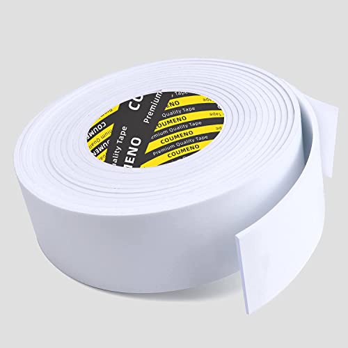 COUMENO EVA Dichtungsband Selbstklebend, 50mm x 5m Weiß Einseitiges Fensterdichtung Selbstklebend, Kompriband & Moosgummi Selbstklebend,Winddicht Dichtband für Türen/Fenster Lücken Rissen COUMENO EVA Dichtungsband Selbstklebend, 50mm x 5m Weiß Einseitiges Fensterdichtung Selbstklebend, Kompriband & Moosgummi Selbstklebend,Winddicht Dichtband für Türen/Fenster Lücken Rissen von COUMENO