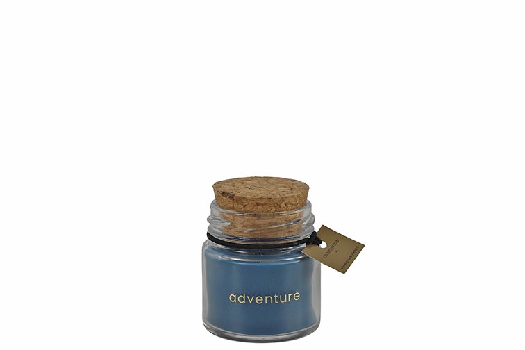 Ambiance Duftkerze ADVENTURE Mini Sojabohnenwachs 4x4x5cm Kerzen von COUNTRYFIELD