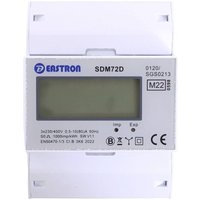 Counttec - neuwertig] Sdm72 d Drehstromzähler Digital 80 a Mid Konform 1 St. Stromzähler Strom B-Ware von COUNTTEC