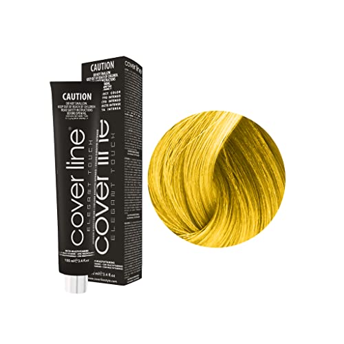 COVER LINE Intense Yellow 100 ml, Schwarz, Estandar von COVER LINE