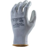 Handschuhe für Handhabung EUROLITE 13P105 Polyester grau mit End-PU grau - 1 Paar Größe 10 von COVERGUARD