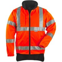Hi-Way Jacke Größe m orange Polyester abnehmbare Ärmel - Coverguard von COVERGUARD