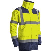 Hochsichtbarer Winter-Arbeitsparka KETA – Neon Gelb XS – 36/38 von COVERGUARD