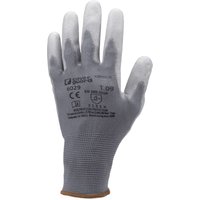 Set aus 5 Paar Arbeitshandschuhen aus Polyester, grau – Handfläche aus EndPU, grau, Größe 11 Set aus 5 Paar Arbeitshandschuhen aus Polyester, grau – Handfläche aus EndPU, grau, Größe 11 von COVERGUARD