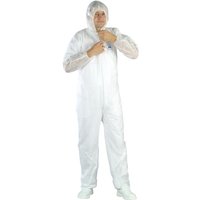 Weiße Einwegkombination T XXXL von COVERGUARD