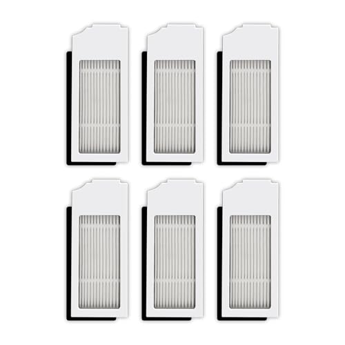 (6 Stück) N20 Plus HEPA-Filter Ersatzteile Kompatibel mit ECOVACS DEEBOT N20 Plus/ N20 Pro Plus/ X1 Omni/ T10/ T10 Plus/ T10 Turbo/ T10 Omni Roboterstaubsauger, Filter Zubehör Kit von COWINORY