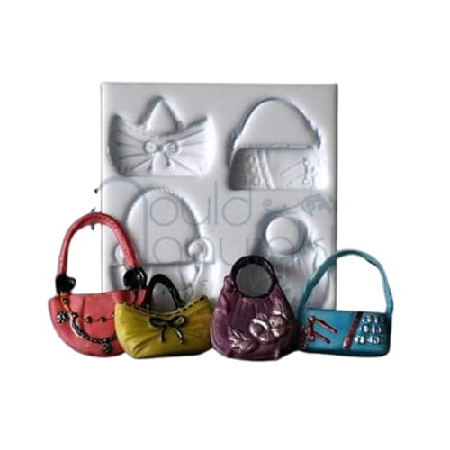 Coximus Silikonform Handtasche | hochwertige Silikonform für Fondant und Flowerpaste | schnell & einfach zum Reindrücken | Made in Germany Coximus Silikonform Handtasche | hochwertige Silikonform für Fondant und Flowerpaste | schnell & einfach zum Reindrücken | Made in Germany von COXIMUS "backen und mehr"