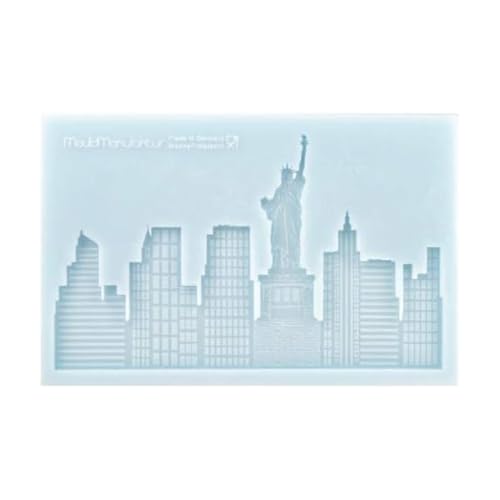 COXIMUS Silikonform Skyline New York | hochwertige Silikonform für Fondant und Flowerpaste | schnell & einfach zum Reindrücken | Made in Germany COXIMUS Silikonform Skyline New York | hochwertige Silikonform für Fondant und Flowerpaste | schnell & einfach zum Reindrücken | Made in Germany von Cake Company