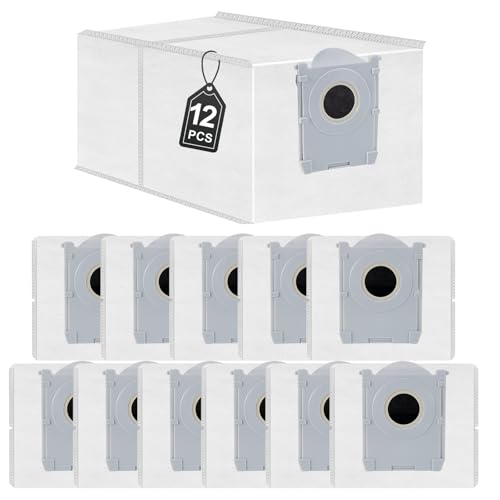 12 Stück Aktivkohle Staubbeutel für Ecovac s DEEBOT X8 PRO Omni / X8 OMNI / T50 PRO Omni / T50 MAX PRO Omni / T50 Omni/ T80 Omni, T80/X9 Pro Omni/X9 Pro Saugroboter von COYICOLI