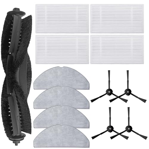 13 Stück Ersatzteil-Set für Tapo RV30 Max Plus / RV30 Max / RV20 Max Plus / RV20 Max Saugroboter-1 Hauptbürste, 4 Seitenbürsten, 4 Wischtuch&4 Filter 13 Stück Ersatzteil-Set für Tapo RV30 Max Plus / RV30 Max / RV20 Max Plus / RV20 Max Saugroboter-1 Hauptbürste, 4 Seitenbürsten, 4 Wischtuch&4 Filter von COYICOLI