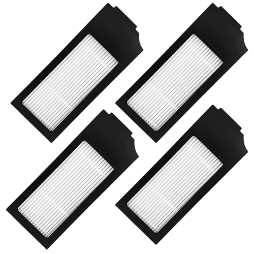 4 Stücke N20 Plus Weiß HEPA Filter Kompatibel mit ECOVAC S DEEBOT N20 Plus/ N20 Pro Plus/ X1 Omni/X1 Omni/T10 Plus/T10 Turbo/T10 Omni von COYICOLI