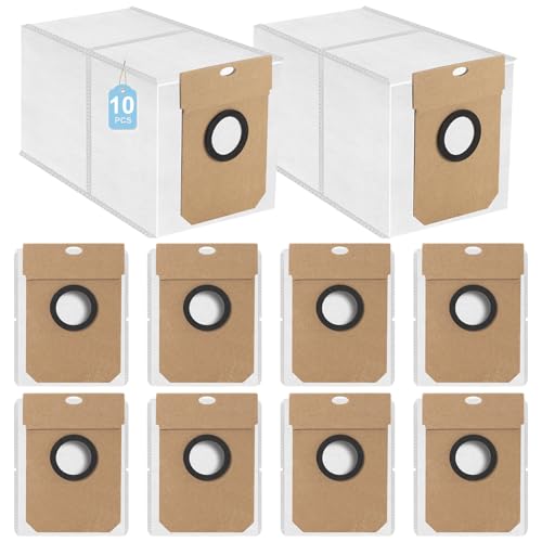 COYICOLI 10 Stück Staubsaugerbeutel für Conga, Kompatibel Mit 11090-10er Pack Staubsaugerbeutel Ersatz Für Conga Saugroboter von COYICOLI