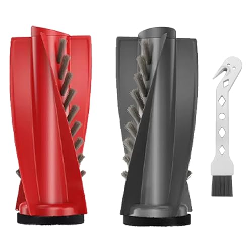 COYICOLI 2 Walzenbürsten Hauptbürste Ersatzteile Kompatibel für Roboroc k Saros 10R/Saros 10/Q Revo Curv/Q Revo Edge/Qrevo Curv S5X/Qrevo Edge S5A Roboter Saugroboter,Mit 1 Reinigungsbürste von COYICOLI