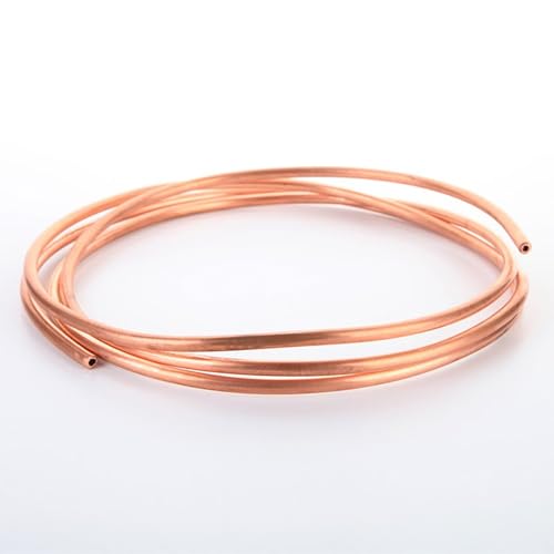 COYOUCO 1 Meter langes Kupferrohr OD 7 mm Wandstärke 1 mm weiches Kupferrohr, das in Kühlschränken, Klimaanlagen und Heimwerkerprojekten verwendet Wird COYOUCO 1 Meter langes Kupferrohr OD 7 mm Wandstärke 1 mm weiches Kupferrohr, das in Kühlschränken, Klimaanlagen und Heimwerkerprojekten verwendet Wird von COYOUCO
