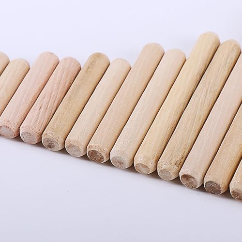 COYOUCO 100 Stück Holzdübel, 5 mm Durchmesser geriffelte Holzdübelstangen Hartholz Handwerk Dübel Stifte,40mm COYOUCO 100 Stück Holzdübel, 5 mm Durchmesser geriffelte Holzdübelstangen Hartholz Handwerk Dübel Stifte,40mm von COYOUCO