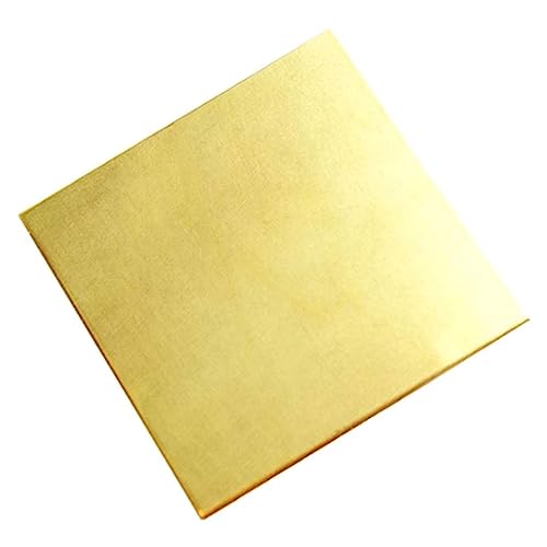 COYOUCO Messingblech, 2,5 Mm Dick, 1 Stück Qualitätsmessingblech, Höhere Festigkeit, Gute Plastizität,100x150mm von COYOUCO