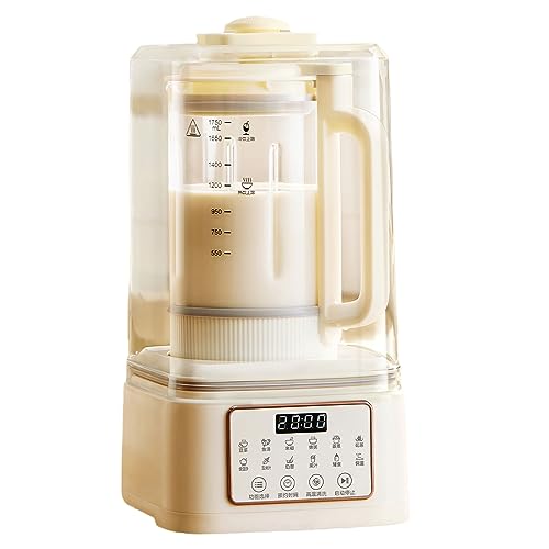 COYOUCO Nussmilchbereiter, Sojamilchbereiter, automatische Mandelmilchmaschine, pflanzlicher Milchbereiter 1750ML mit Warmhalten/Selbstreinigung/Kochen von COYOUCO