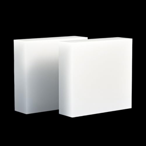 COYOUCO PP-Kunststoffblöcke, 150×150 Mm, 30–60Mm Dick, Quadratische Stützplatte Für Anti-Vibrations-Basis, Verschleißfeste Ausgleichsplatte Für Maschinen Und DIY-Projekte,150 * 150 * 30mm von COYOUCO