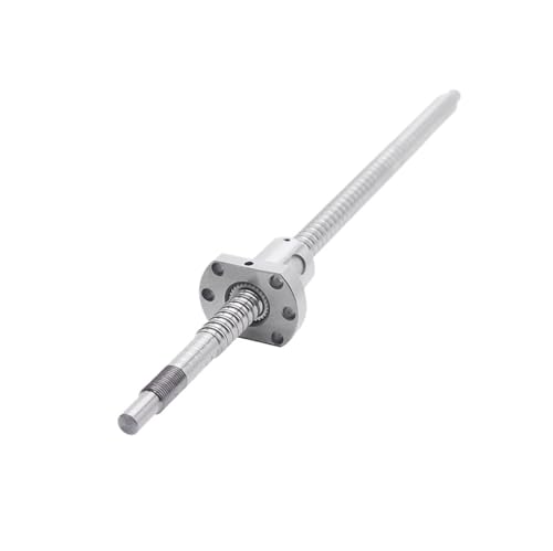Anti-Spiel-Kugelschraube Flansch-Kugelschraube SFU1204 Einzelmutter Bearbeitetes Ende für CNC-Teile 3D-Drucker (200mm) von COZERI