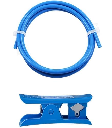 COZERI 2M PTFE Schlauch für 1,75mm 3D Drucker Filament, Teflon Schlauch 2mmx4mm, Kompatibel mit Ender 3, CR-10 und allen FDM 3D Druckern, Robuste und Flexible PTFE Teflon Tube von COZERI