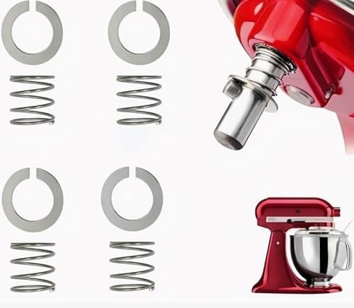 COZERI 4PCS Feder und Unterlegscheibe Qualitativ hochwertige,aus Edelstahl 304, Schnellinstallationsfeder und Unterlegscheibe für Kitchenaid Standmixer 3.5-7 Quart, Edelstahlfeder Ersatzteile Zubehör COZERI 4PCS Feder und Unterlegscheibe Qualitativ hochwertige,aus Edelstahl 304, Schnellinstallationsfeder und Unterlegscheibe für Kitchenaid Standmixer 3.5-7 Quart, Edelstahlfeder Ersatzteile Zubehör von COZERI