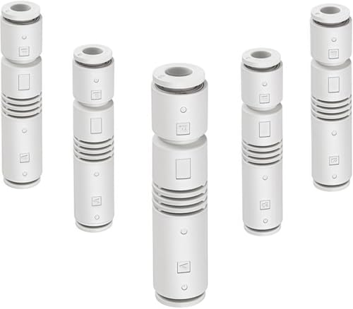 COZERI 5PCS Pneumatischer Auswerfer ZU05S leistungsstark,6mm Push in One Touch Rohr Typ Pneumatische Vakuum-Erzeuger Tubuläres Vakuum, Hohe Vakuumleistung, Kompakt und Zuverlässig für Pneumatiksysteme COZERI 5PCS Pneumatischer Auswerfer ZU05S leistungsstark,6mm Push in One Touch Rohr Typ Pneumatische Vakuum-Erzeuger Tubuläres Vakuum, Hohe Vakuumleistung, Kompakt und Zuverlässig für Pneumatiksysteme von COZERI