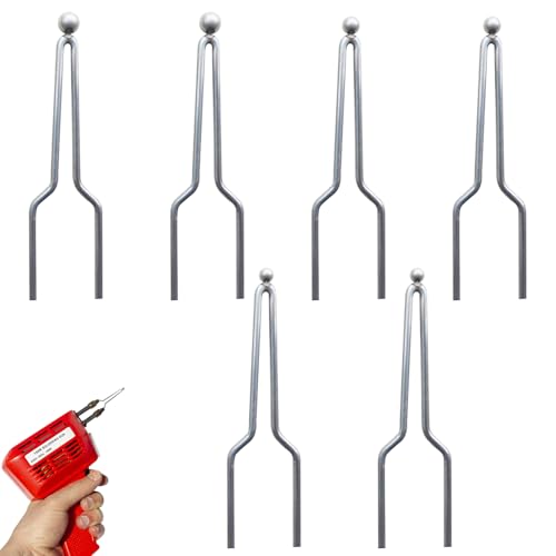 COZERI 6 Stück Brandmalerei-Drahtspitzen,Pyrographie Drahtspitzen Brandmalerei Spitzen Set, Hochohmige Holzbrennerspitzen mit 2.5mm 2mm 1.5mm Kugelspitzen für Holz Leder Kürbis COZERI 6 Stück Brandmalerei-Drahtspitzen,Pyrographie Drahtspitzen Brandmalerei Spitzen Set, Hochohmige Holzbrennerspitzen mit 2.5mm 2mm 1.5mm Kugelspitzen für Holz Leder Kürbis von COZERI