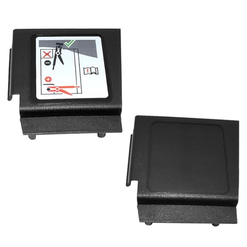 COZERI Batteriepolabdeckung,Batterie-abdeckung 5Q0971813A,robuste zuverlässige Autobatteriepolabdeckung,universelle Batteriekastenabdeckung für die meisten Automodelle (Plus UND Minus) von COZERI