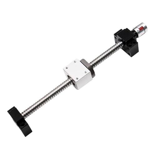 Kugelumlaufspindel mit Mutter Maschinenteile 4pcs SBR16UU Sliders 2pcs SBR16 Linear Guide+ Ball Screw SFU1610 Part 3D Router(600mm) von COZERI