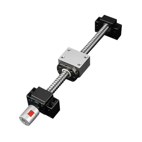 Kugelumlaufspindel mit Mutter Maschinenteile Ball Screw Kit SFU2005 L300-950mm C7 With End Machined+BKBF15 Support+DSG20H Nut Housing+Coupler(500mm) von COZERI