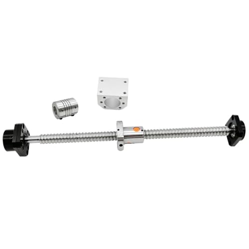Kugelumlaufspindel mit Mutter Maschinenteile C7 SFU1605 165-1000mm Ball Screw DSG16H Nut Housing+FK12 FF12+Coupling(265mm) von COZERI