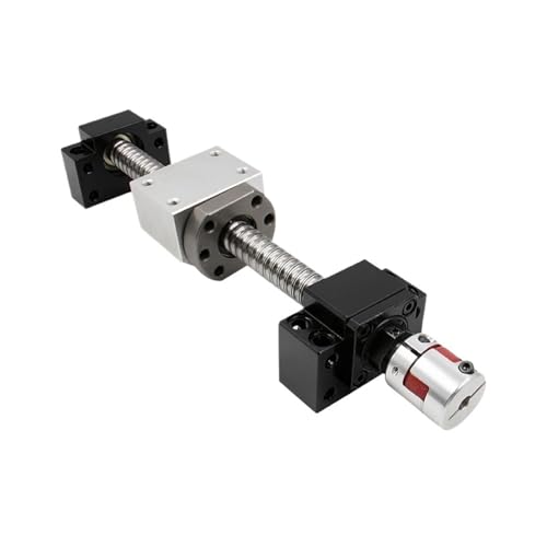 Kugelumlaufspindel mit Mutter Maschinenteile Kugelumlaufspindel SFU2505 + BK20 BF20 + DSG25H + Kupplung(550mm) von COZERI