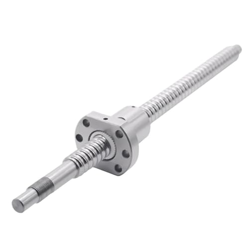 Kugelumlaufspindel mit Mutter Maschinenteile SFU1204 Ball Screw BKBF10 End Machined 12mm Linear Motion 150-550mm C7 With For Nut CNC Parts(500mm With nut) von COZERI