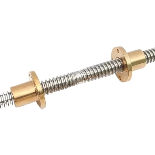 Kugelumlaufspindel mit Mutter Maschinenteile Stainless Steel T10 Lead Screw With Nut Right-Left Hand Stepper Motor 3D Printer(150mm) von COZERI