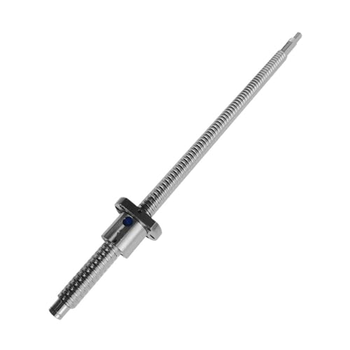 Spielfreie Kugelumlaufspindel 1 Stück linkshändige Kugelumlaufspindel SFU1605, Länge 150–950 mm + einzelne linkshändige Mutter(600MM) von COZERI