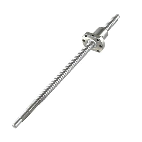 Spielfreie Kugelumlaufspindel 1204 Kugelumlaufspindel SFU1204 250 mm-1000 mm C7 Rollen-Kugelumlaufspindel mit einzelner Kugelmutter for CNC-Teile(350mm) von COZERI