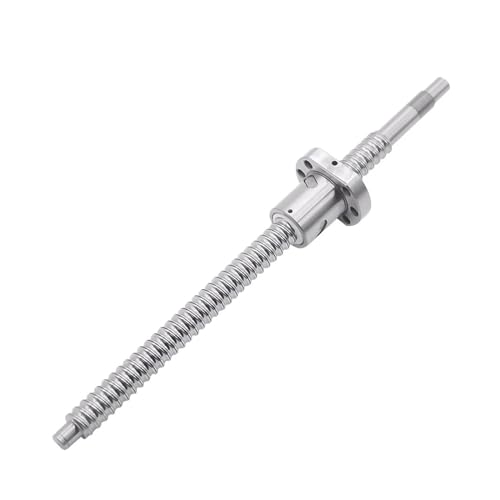 Spielfreie Kugelumlaufspindel 1SET SFU1204 200mm-800mm Ende Bearbeitete Ball Schraube Mit 1204 Ball Mutter for BK/BF10 CNC(700mm) von COZERI