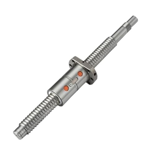Spielfreie Kugelumlaufspindel Ballscew DFU1605 200 mm – 1000 mm C7 Rollenschraube mit doppelter Kugelmutter und bearbeitetem Ende(700mm) von COZERI