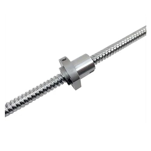 Spielfreie Kugelumlaufspindel C5 Kugelumlaufspindel SFA1610 Flanschmutter Kundenspezifisches Ende bearbeitete CNC-Teile Lagergehäuse BK BF-Modus(500mm) von COZERI
