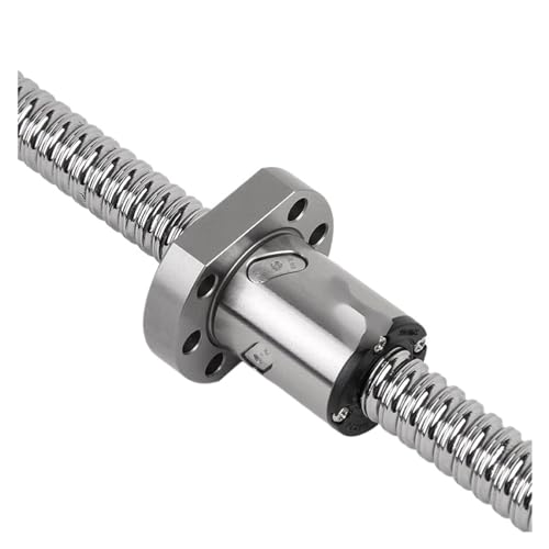 Spielfreie Kugelumlaufspindel C5 Kugelumlaufspindel SFU1605 Einzelnes Kugelmutterende bearbeitet for Teile 3D-Drucker Kugelumlaufspindel 1605 250 mm - 1200 mm(400mm) von COZERI