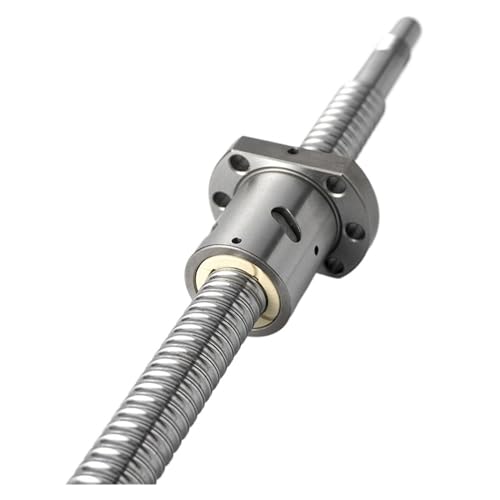 Spielfreie Kugelumlaufspindel C7 Linkshand-Kugelumlaufspindel SFU1605 Einzelnes Kugelmutterende bearbeitet for Teile Kugelumlaufspindel 1605 250 bis 2000 mm(500mm) von COZERI