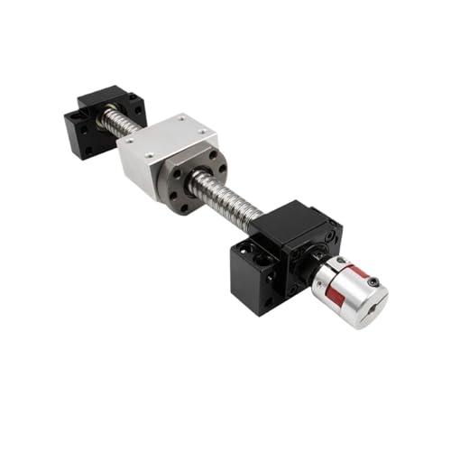 Spielfreie Kugelumlaufspindel Kugelumlaufspindelsatz SFU3205 mit Mutter + BK25BF25-Unterstützung + DSG32H-Mutterngehäuse + Kupplung for CNC-Fräser(1000) von COZERI