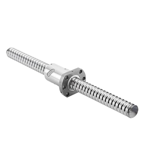 Spielfreie Kugelumlaufspindel L200mm-1000mm Gerollte Kugelumlaufspindel Mit SFU1204 Flansch Einzelkugelmutter BK/BF Ende CNC bearbeitet(250mm) von COZERI