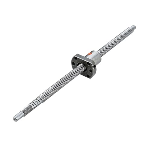 Spielfreie Kugelumlaufspindel SFU1204 150mm-550mm C7 Ball Schraube Mit 1204 Flansch Einzel Mutter BK/BF10 Ende(Only 1pc1204 ballnut) von COZERI