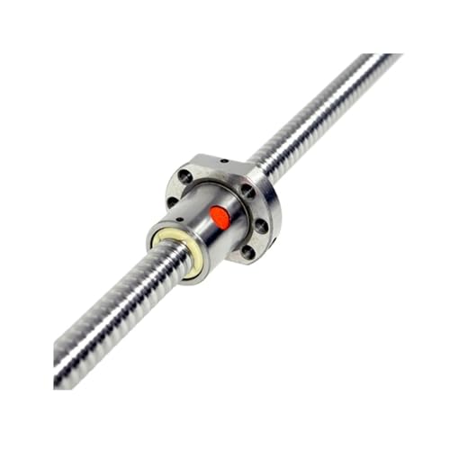 Spielfreie Kugelumlaufspindel SFU1604 Kugelumlaufspindel RM1604 200mm-1500mm Endmaschinen-Kugelumlaufspindel und Einzelflansch-Kugelmutter(1500mm) von COZERI