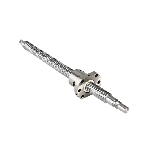 Spielfreie Kugelumlaufspindel SFU1610 Kugelumlaufspindel SFU1610 200 mm-550 mm C7 Rollen-Kugelumlaufspindel mit einzelner Kugelmutter for CNC-Teile(300mm) von COZERI