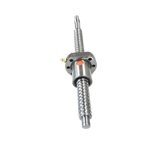 Spielfreie Kugelumlaufspindel SFU3205 32mm C7 gerollte Kugelumlaufspindel, Länge 300mm bis 1000mm, mit einzelner Kugelmutter, 5mm Steigung(900mm) von COZERI
